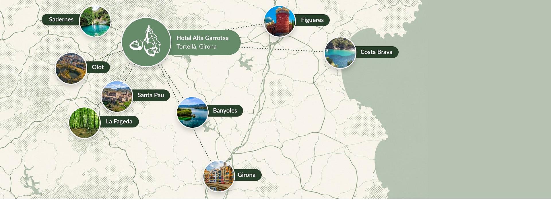 La teva escapada, al centre de tot.